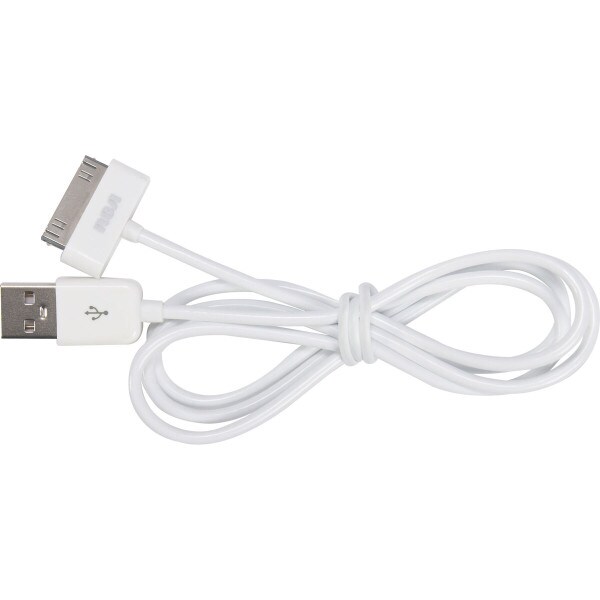 Main product image for RCA AH740Z 30-pin iPhone iPod iPad Cable 3 ft. White 125-479